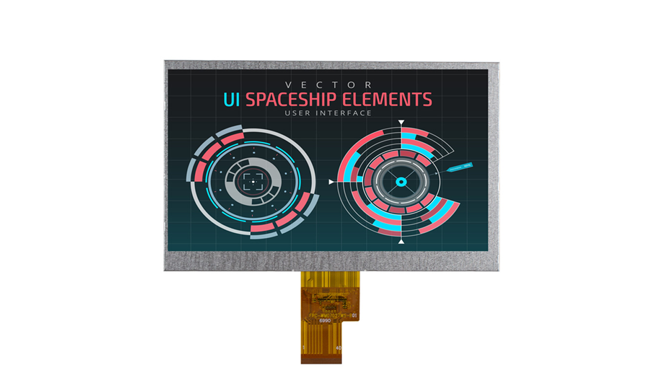 Image of 7'' IPS super high brightness industrial display